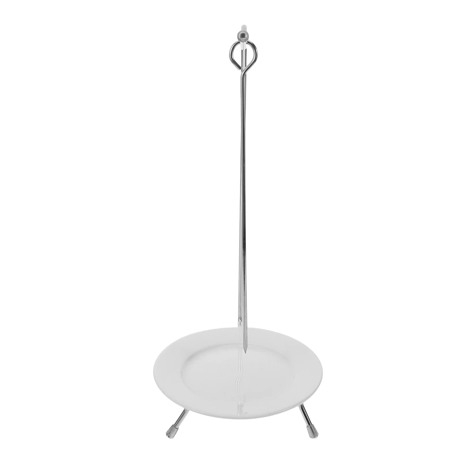 

1 set Barbecue Skewers Stainless Steel Non-Slip Reusable Grill Skewers For Outdoor Bbq Camping Picnic Kebab Vegetable Meat