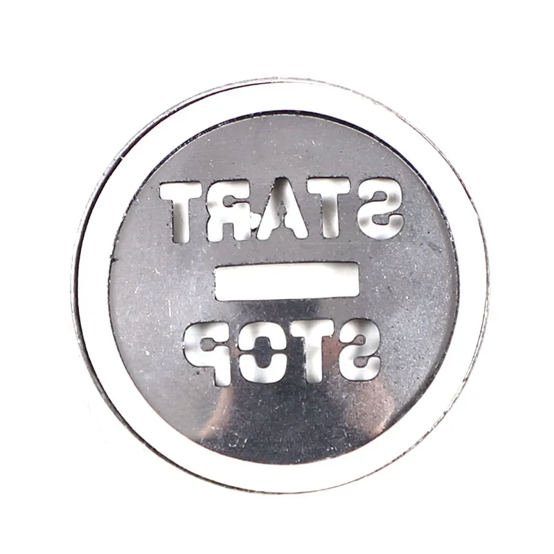 For Jaguar XF 2008 2009 2010 2011 2012 2013 2014 2015 Car Engine Start Stop Button Cover Sticker alloy Auto Accessories 1 Pcs