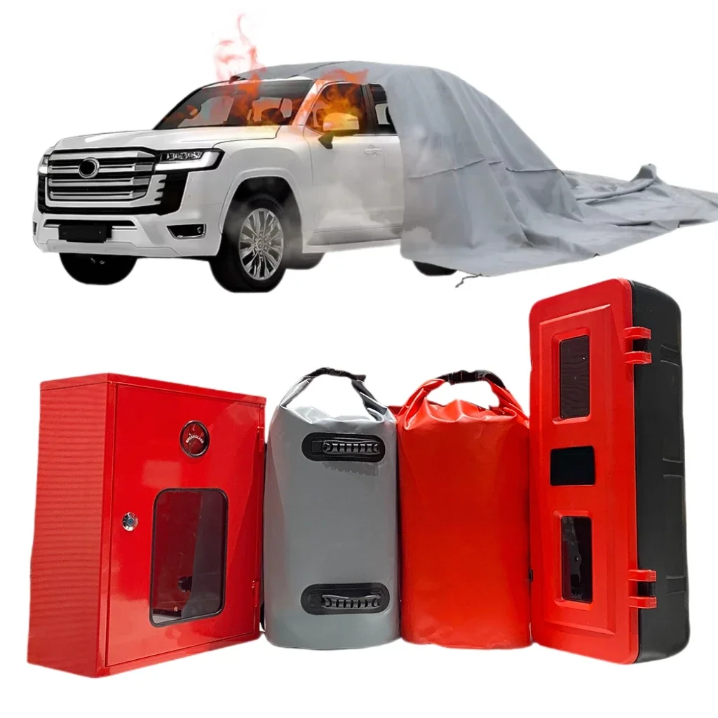 Professional 20ft X 30ft Car Fireproofing Cloth Fire Blanket Car for Extinguisher Vehicle Fires