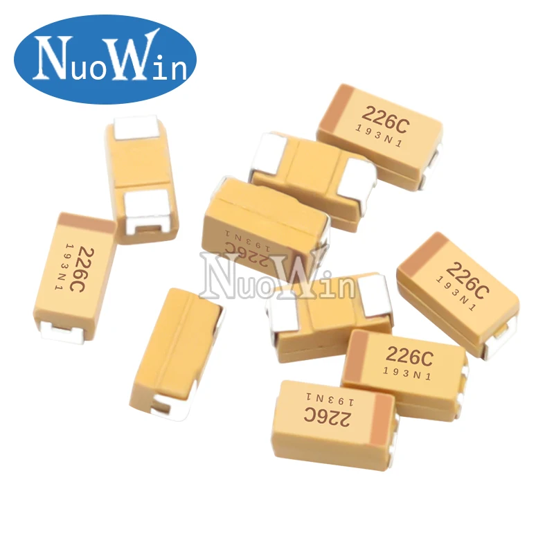 Imagem -06 - Smd Tântalo Capacitor Variedade Kit 15 Valores 1uf220uf 22 uf 47 uf 10uf 47uf a b Case Tan Capacitância Grupo 150 Pcs