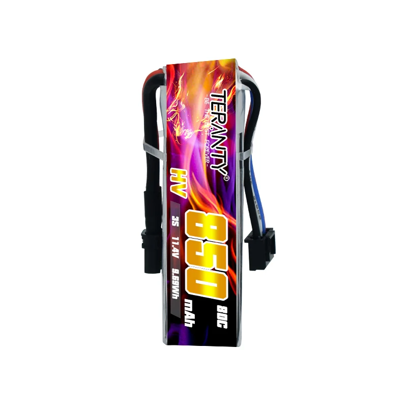 Aggiornato TREANTY 3S 11.4V 550/650/720/850/900mAh 60/70/80C Indoor time travel machine modello drone FPV racing Lipo battery HV