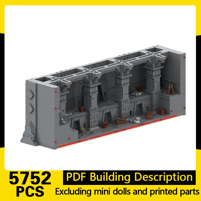 

Ring Movie Model MOC Building Bricks Underground Tomb Part Modular Technology Gifts Holiday Assemble Children Toys Suit