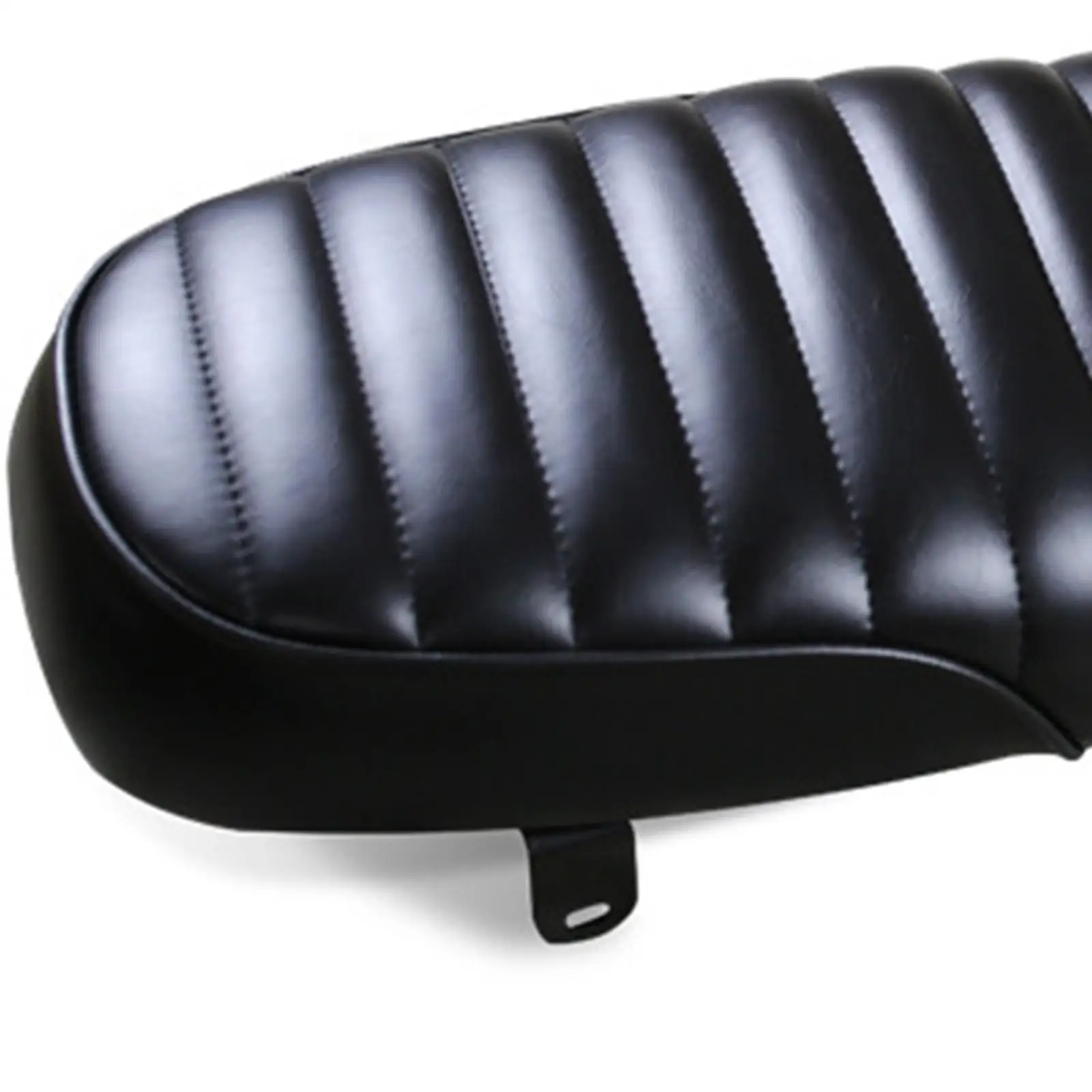 

Motorcycle Seat Leather Cushion Universal Vintage Saddle Shock Absorber Cover for Custom Cafe Racer Riding
