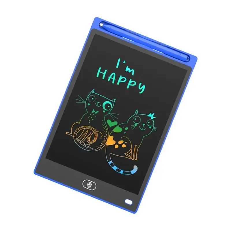 Reutilizável 8,5 polegadas LCD PADBOLO PRACA DESENHO TRABILIDADE DA CRIANÇAS DA CRIANÇAS D2RC