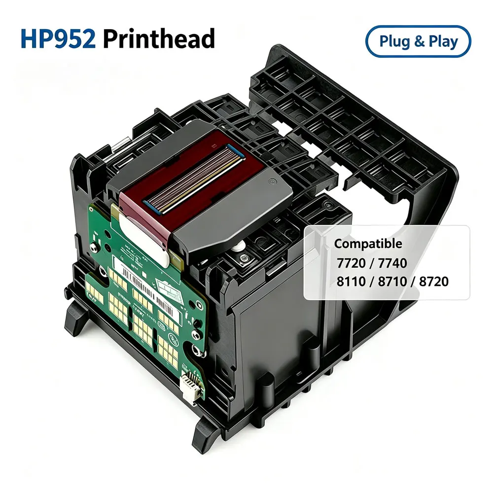 Печатающая головка для HP 952 953 954 955, совместимая с принтерами OfficeJet Pro 7720 7730 7740 8210 8216 8710 8720 8725 8730 8740.