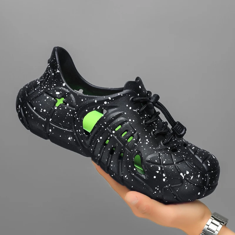 

Модные мужские тапочки на платформе, женские пляжные сандалии, уличные летние сабо, мужские мягкие домашние шлепанцы из ЭВА, шлепанцы для влюбленных