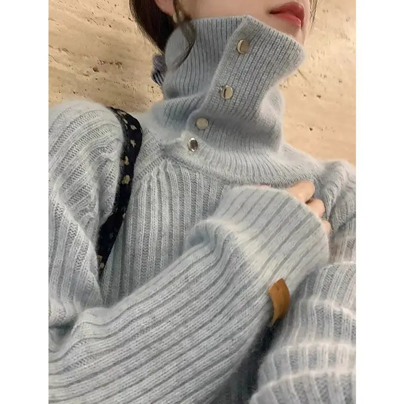 

Свитера Джемперы Пуловеры Женский пуловер с кисточками Простота Ярмарка Исле Подол Западная шерстяная водолазка Вязаная кашемировая художественная