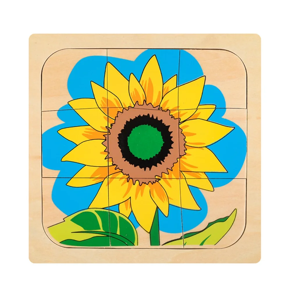 

Matching Toys Life Cycle 3D Puzzle Toy Montessori Cognitive Multi-Layer Jigsaw Portable Logical Thinking