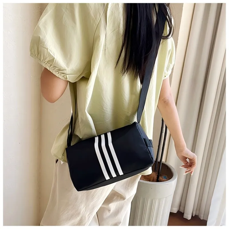 

Женская сумка большой вместимости, корейская версия, модная сумка через плечо, сумка через плечо Оксфорд