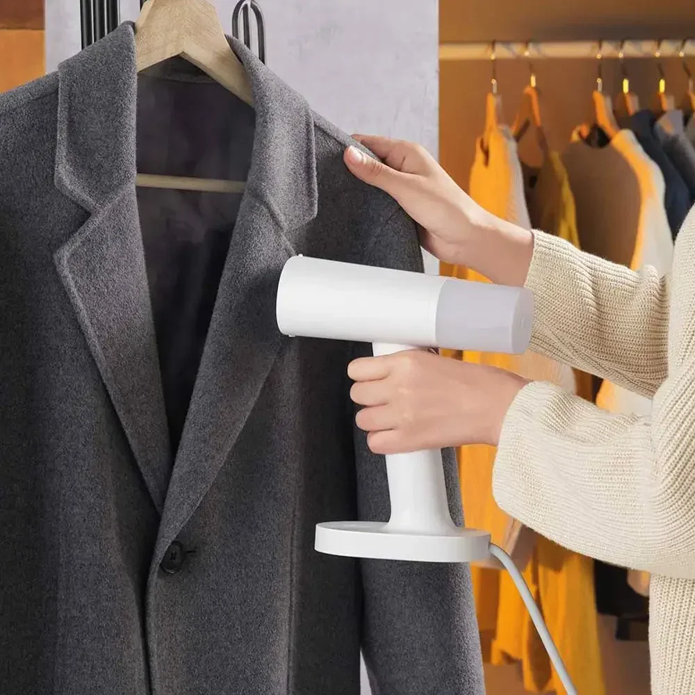 XIAOMI MIJIA آلة تنظيف الملابس بالبخار الحديد المنزل الكهربائية البخار نظافة المحمولة الصغيرة معلقة العث إزالة شقة الكي الملابس مولد