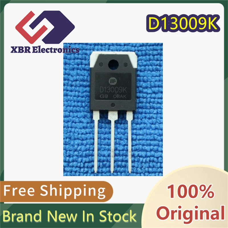 (10/50 peças) D13009K D13009 TO-3P MOSFET Transistor Bipolar Produto Original Novo em Estoque com