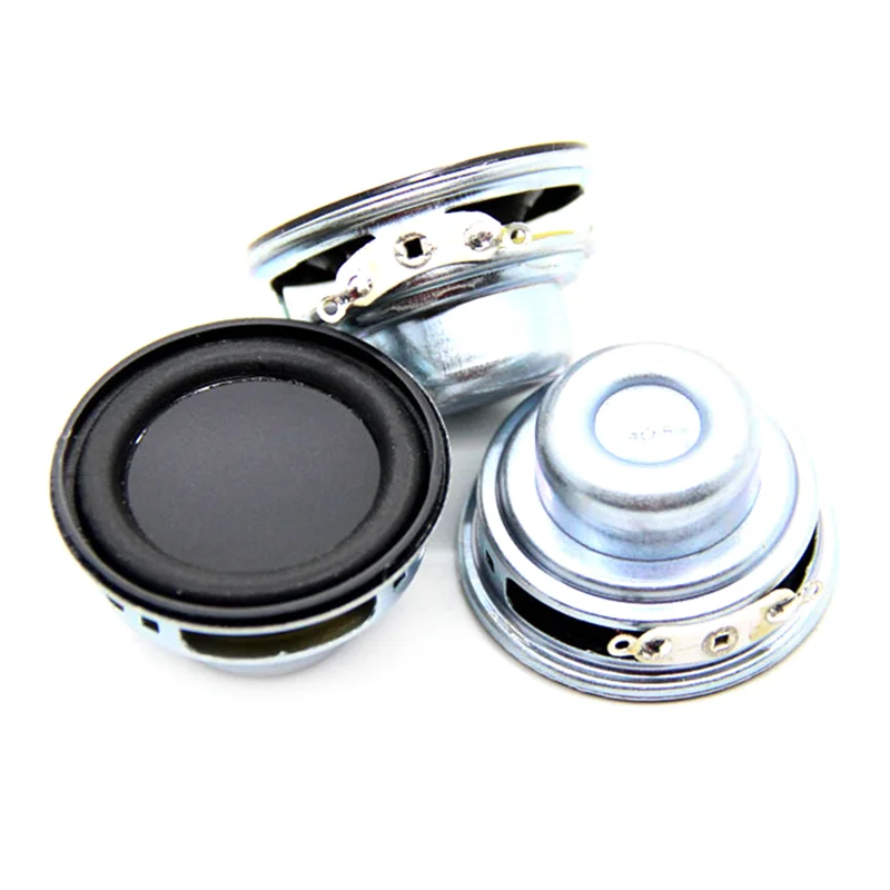 2 pçs alto-falante de áudio 4Ω 5w 40mm 1.5 Polegada alto-falante multimídia gama completa alto-falante diy som mini alto-falante para home theater