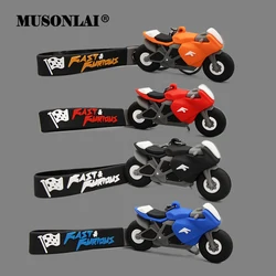 New Style 3D Motorcycle Car Keychain Small Gift Fashion Key Ring Backpack Bag Creative Key Chain Ornaments