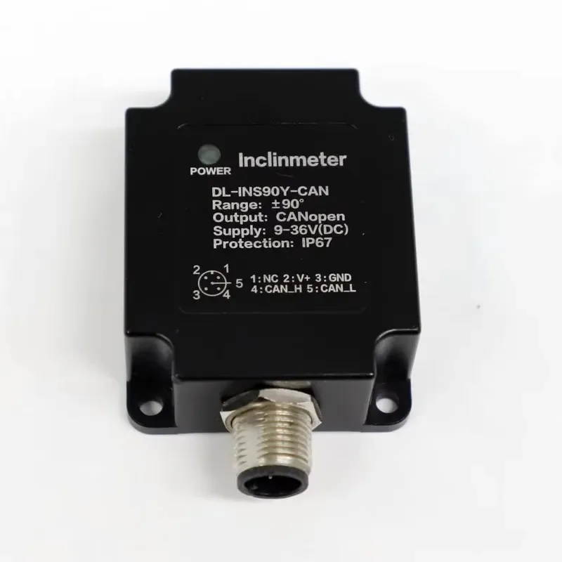 Hot Sale Inclination Sensor CAN Bus Single Dual Axis Angle Customize Early Warning System IP67 Tilt Sensor Logistic Equipment