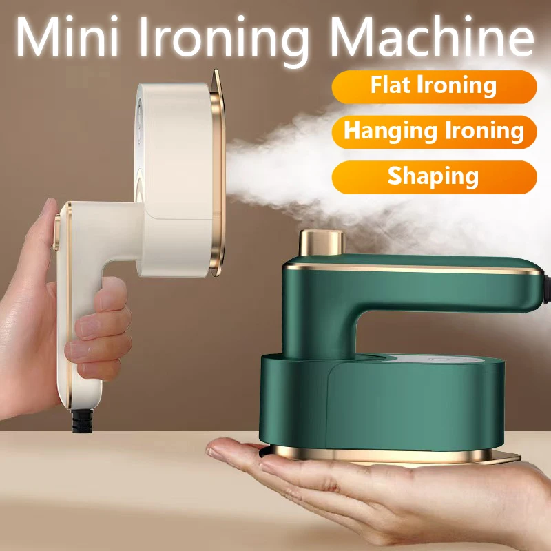 Mini Steam iron 180 degrees Rotary hand-held wet and dry ironing Portable clothing ironing machine Home travel hanging iron 2025