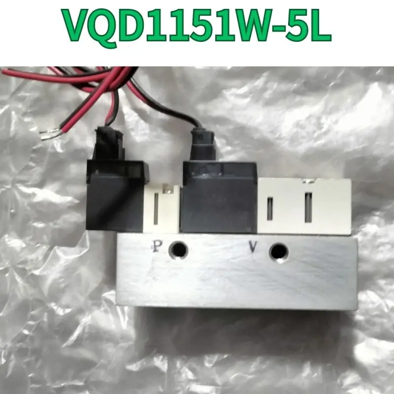 second-hand VQD1151W-5L solenoid valve test OK Fast Shipping