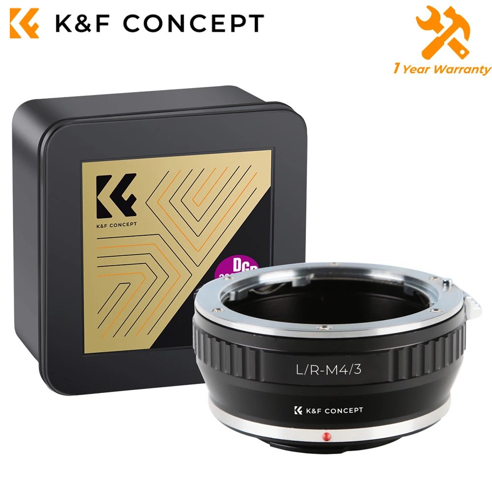 

K&F Concept Mount Adapter for Leica R lense to Canon Micro 4 3 MFT Camera for Panasonic Lumix G1 GH1 Olympus DJI Zenmuse X5