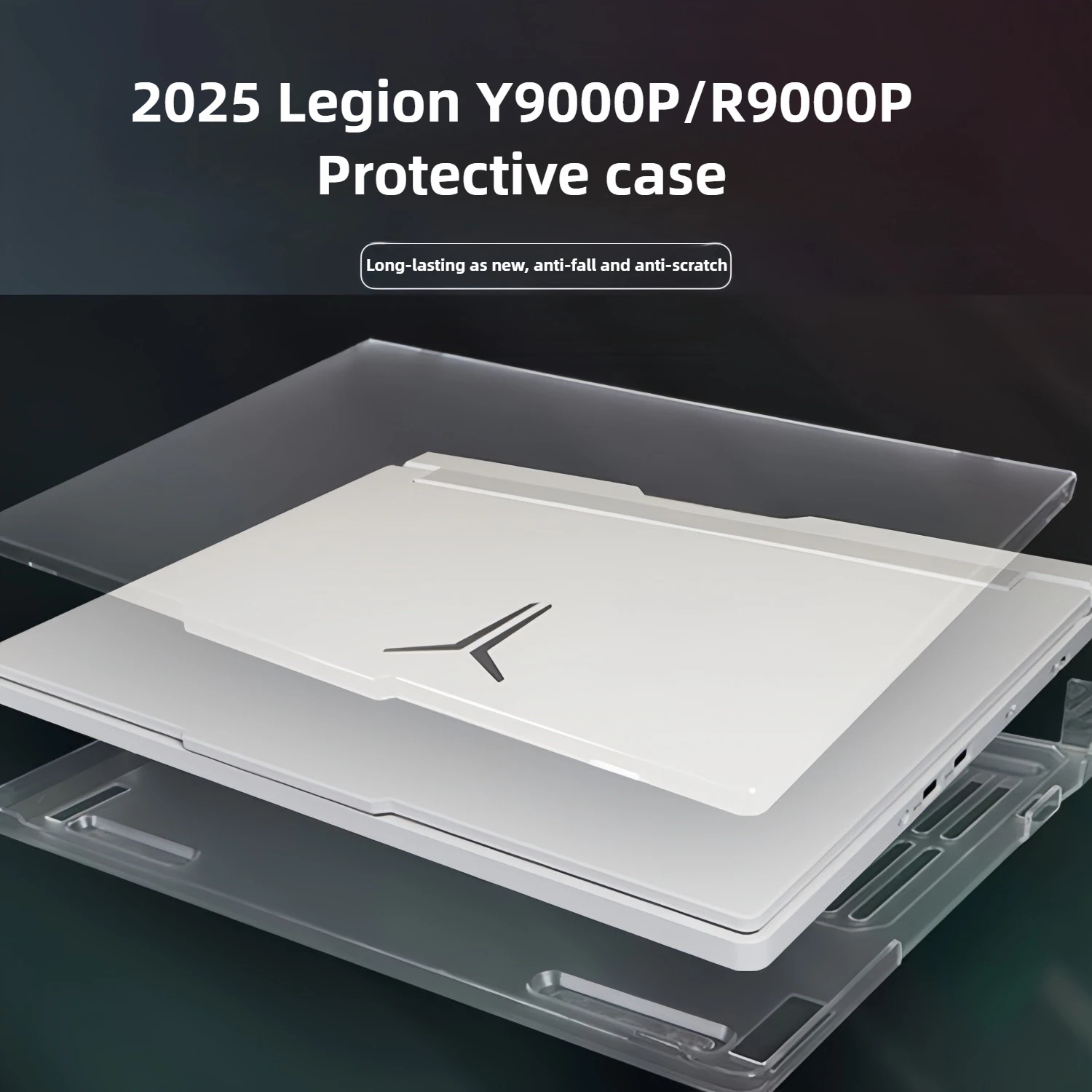 حافظة صلبة بلوري لهاتف Lenovo Legion R9000P 2025 حافظة رفيعة واقية مضادة للخدش لهاتف Lenovo Legion Y9000P IAX10H 2025