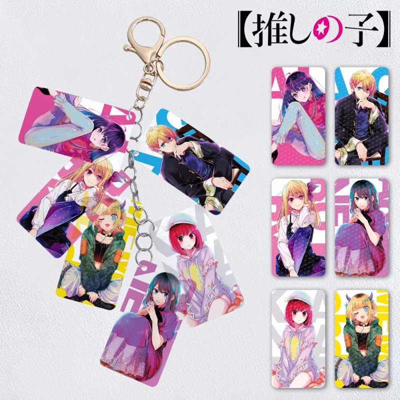 

Anime OSHI NO KO Hoshino Ai Keychain Cosplay Figure Pendant Keyring Figure Toy a7052