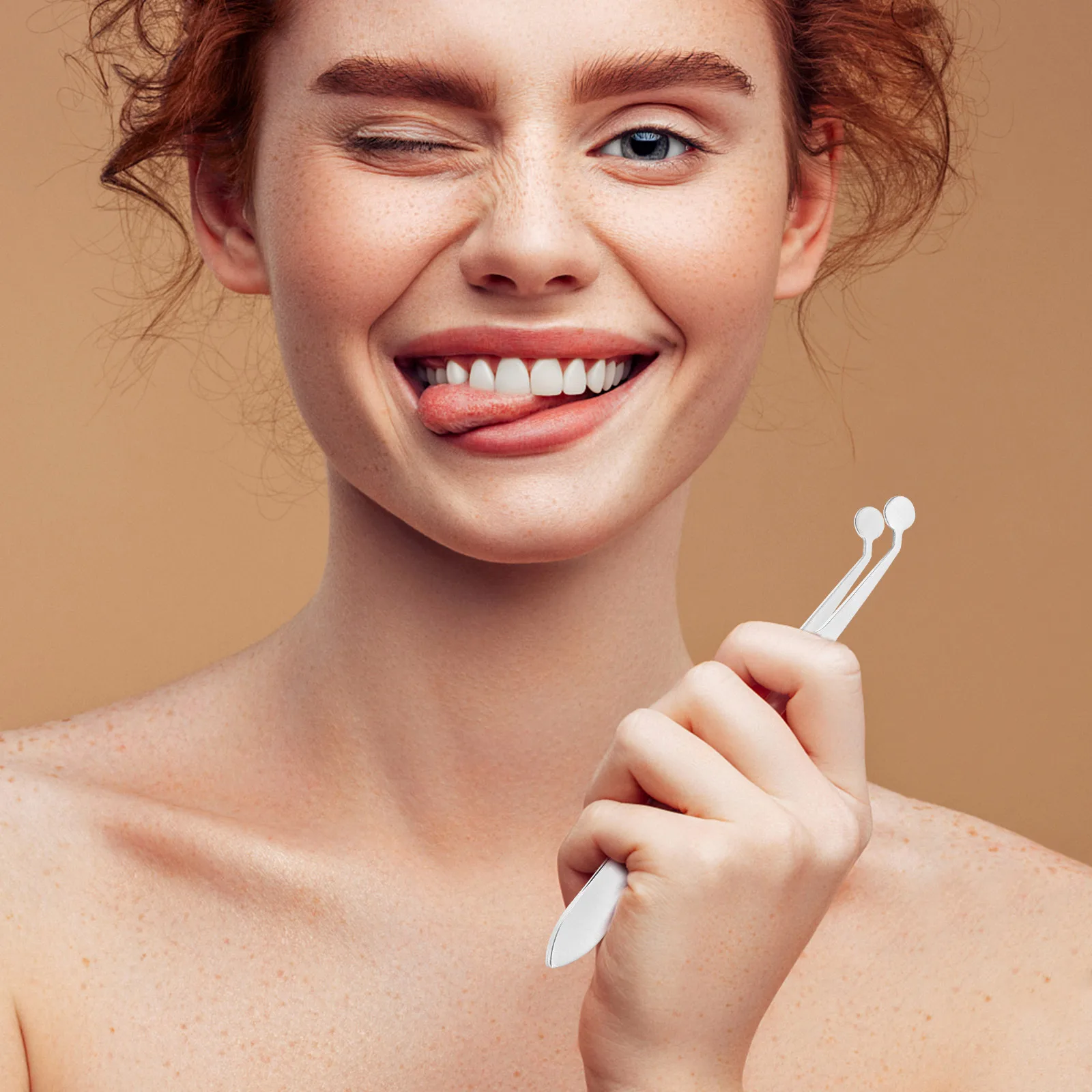 

Stainless Steel Meibomian Gland Eyelid Tweezer Women Beauty Tool Ophthalmic Instrument Compact