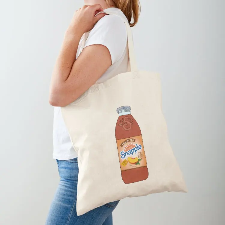 

Peach Tea Snapple Tote Bag sac pour femme tote bag woman Reusable bags woman shopping bag