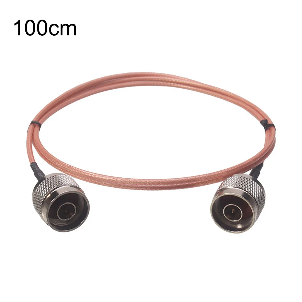 Coaxial Cable Extension Electrical Wire Low Attenuation N Male Connector Stable Performance Versatile Use Wide Frequency Range