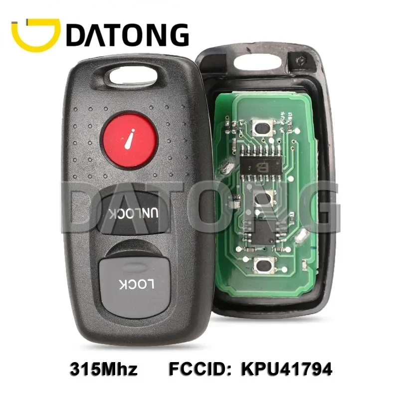 

CHANKey For Mazda 3 6 MPV Protege 5 Buttons Remote Key Keyless Entry Fob Transmitter Alarm Beeper Clicker KPU41794 15Mhz