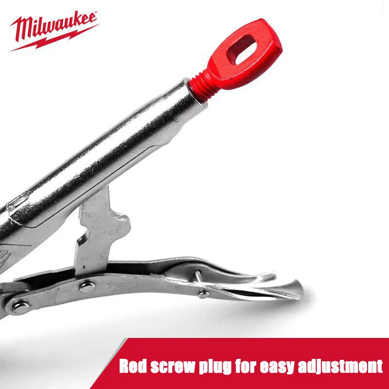 Milwaukee TORQUE LOCK 7-inch straight mouth pliers, multifunctional pliers for fixing woodworking pliers, manual tool 48-22-3507
