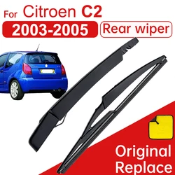 Car Wiper Blade For Citroen C2 2003-2005 Rear Back Windshield Windscreen Rear Wiper 295mm+Arm 265mm Car Accessories