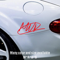 Car Styling Sticker for Dutch Driver Verstappen English Signature Racing Championship Dirt Bike Auto Dirt Bike Helmet Decal#110