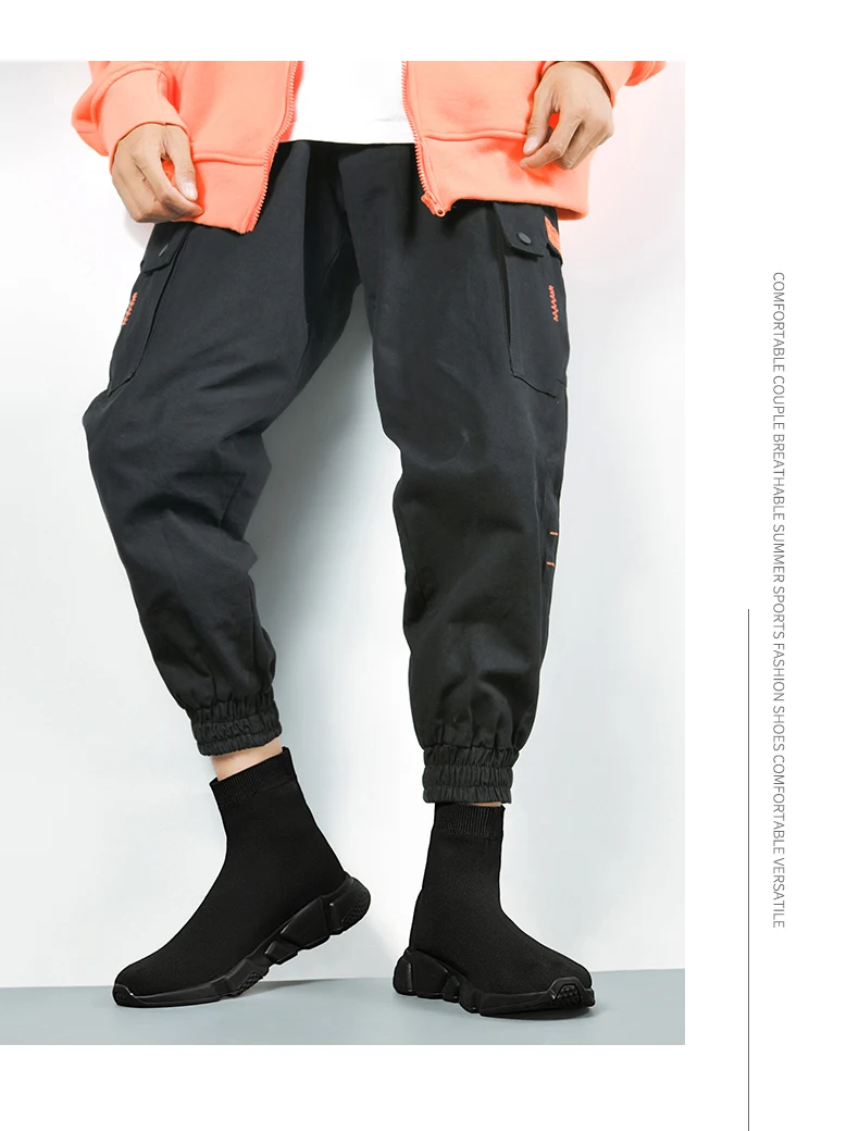 2025, schwarze High-Top-Sneaker für Herren und Damen, klassische Designer-Strick-Freizeit-Sneaker für Herren, modische, bequeme Slip-on-Sportschuhe für Damen – Detail 24
