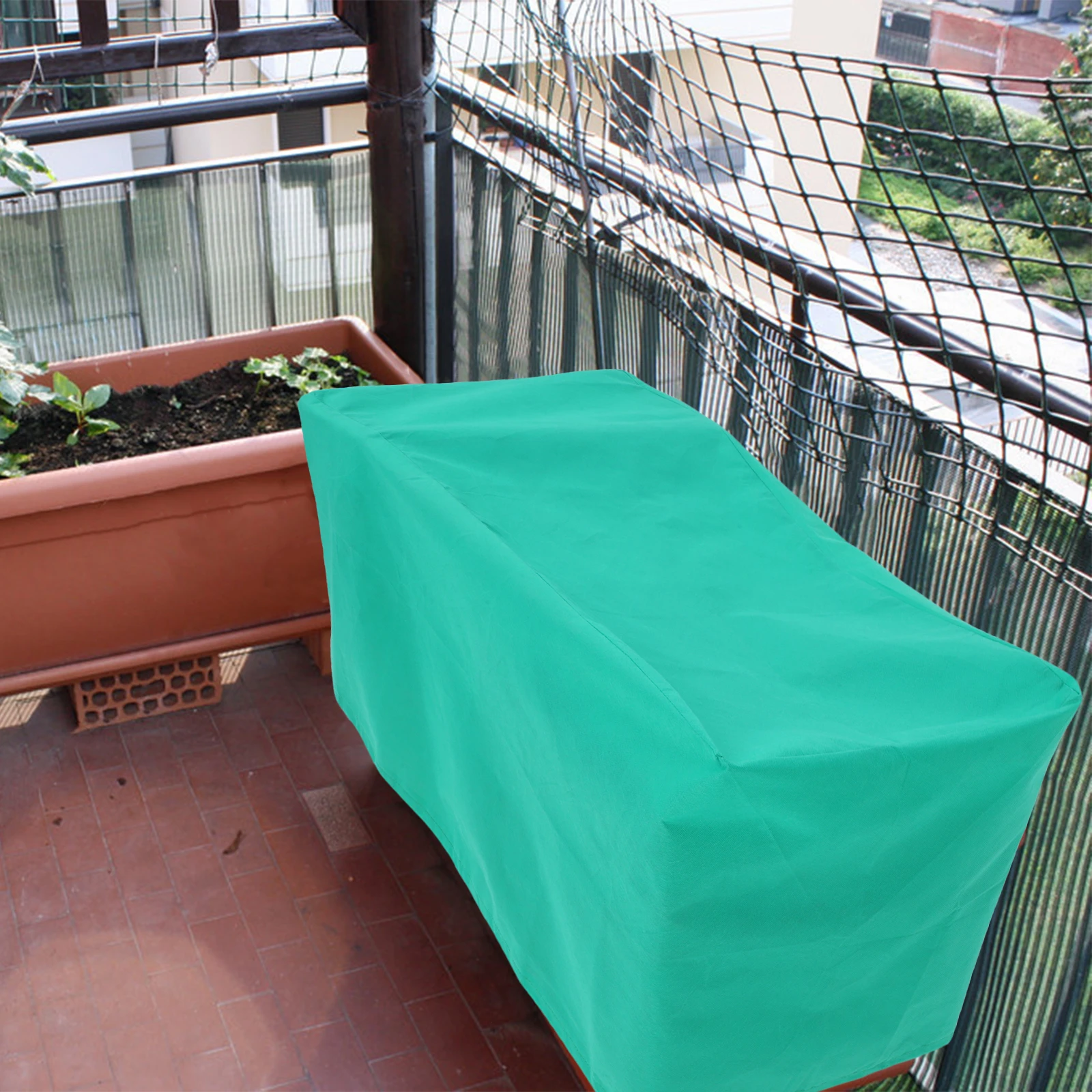 

Rectangular Non-Woven Plant Cover Insulation Outdoor Winter Flower Box Frost Protection for Plants Flower Insulation Cover