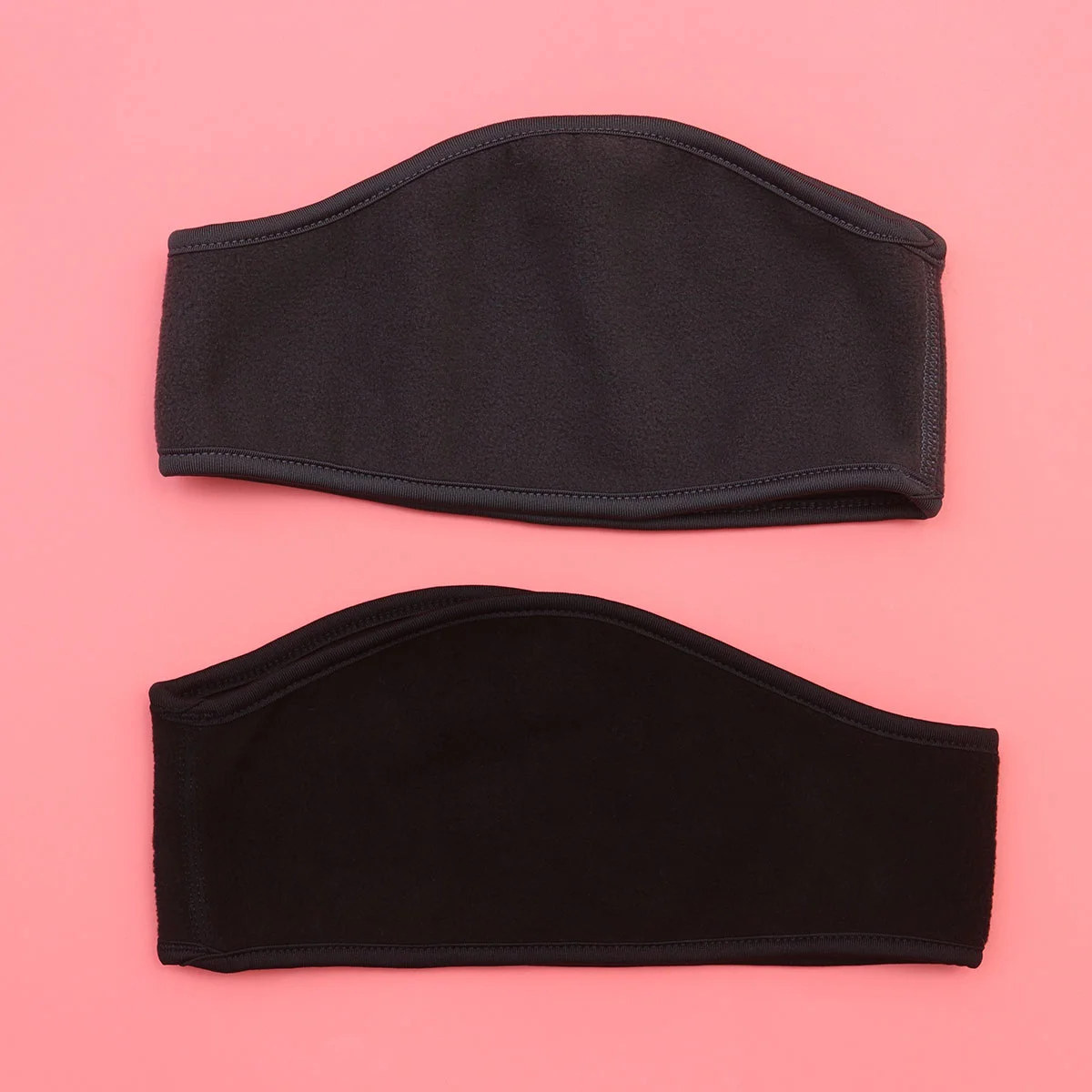 

2 Pcs Warm Sports Ear Warmer Stretchy Headbands for Outdoor Windproof Fleece Sweatband