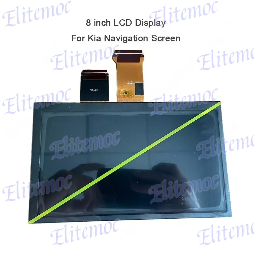 TM080RVZG31-00 8 بوصة شاشة الكريستال السائل شاشة لكيا 2018 الملاحة مركز وحدة التحكم معلومات إصلاح أجزاء TM080RVZG31-02