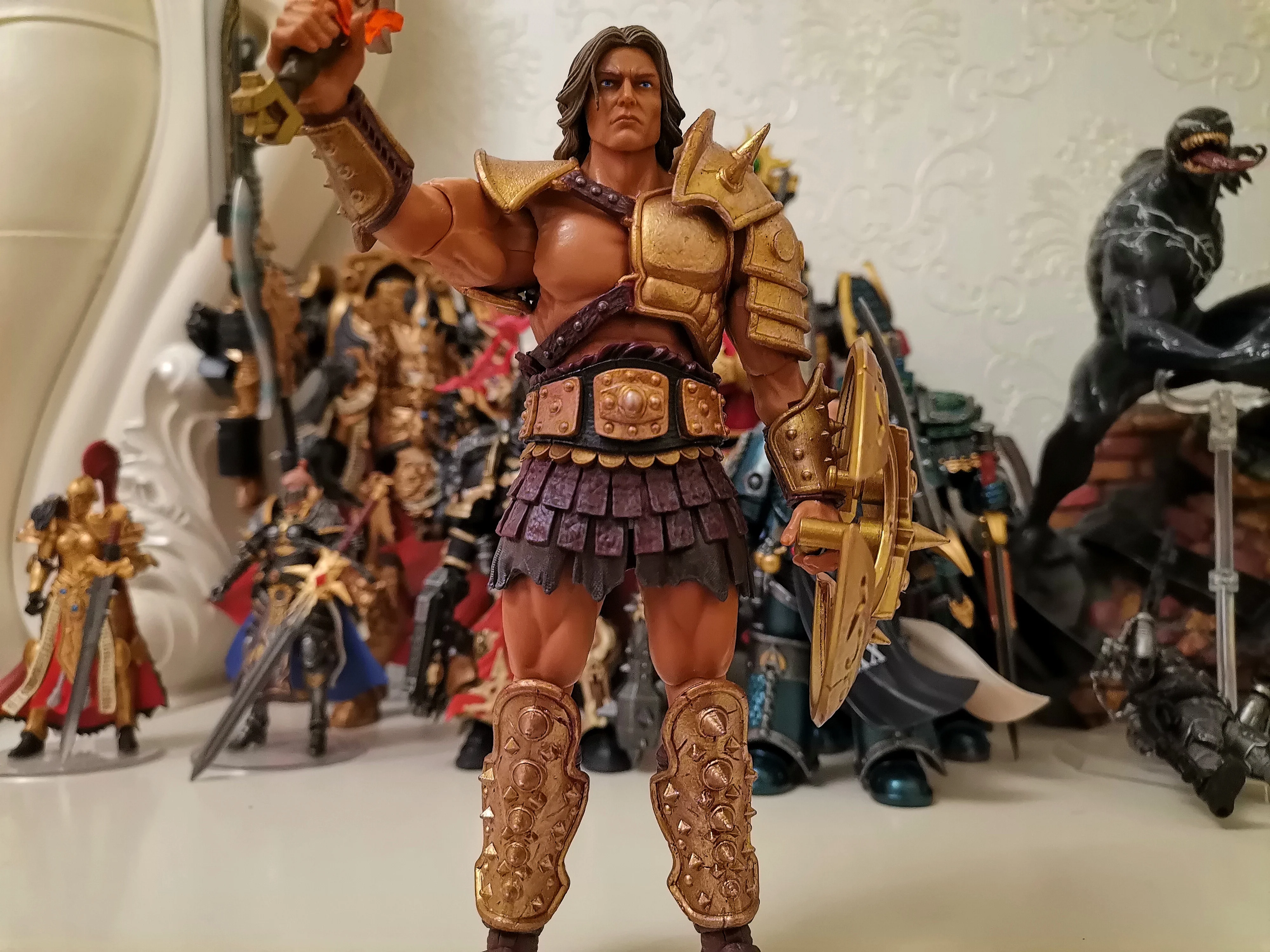 Em estoque série forno selvagem 2 hs estúdio 1/12 escala soldado masculino ondas bárbara conjunto completo modelo figura de ação presentes