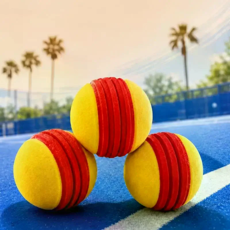 Soft Training PU Foam Tennis Ball High Bounce Safe 3.5 Inch 1PC for Beginner Practice Family Games Pet Interactive Toy