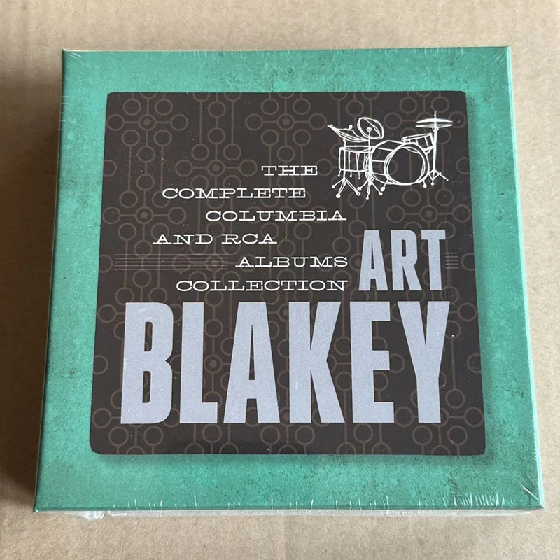 Kompletny album Columbia 8CD Art Blakey perkusista jazzowy, twarde bop hard jazz pioneer i duchowy lider płyty muzycznej