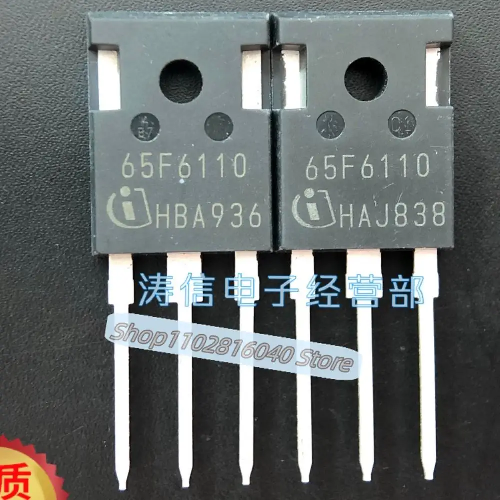 10PCS/Lot 65F6110 65F6110A  IPW65R110CFD 31A650V MOS Best Quality Imported Original Spot