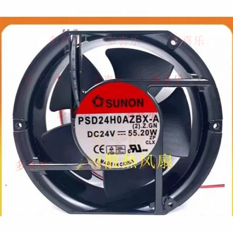 

WW FOR SUNON PSD24H0AZBX-A (2).Z.GN DC24V 55.2W 17251 17CM Inverter Fan