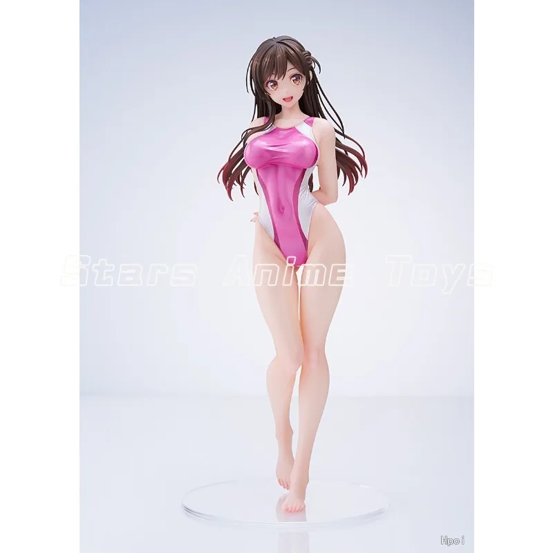 오리지널 아마쿠니 렌트 어 걸프렌드 미즈하라 치즈루 경쟁 수영복 애니메이션 피규어 모델 장난감