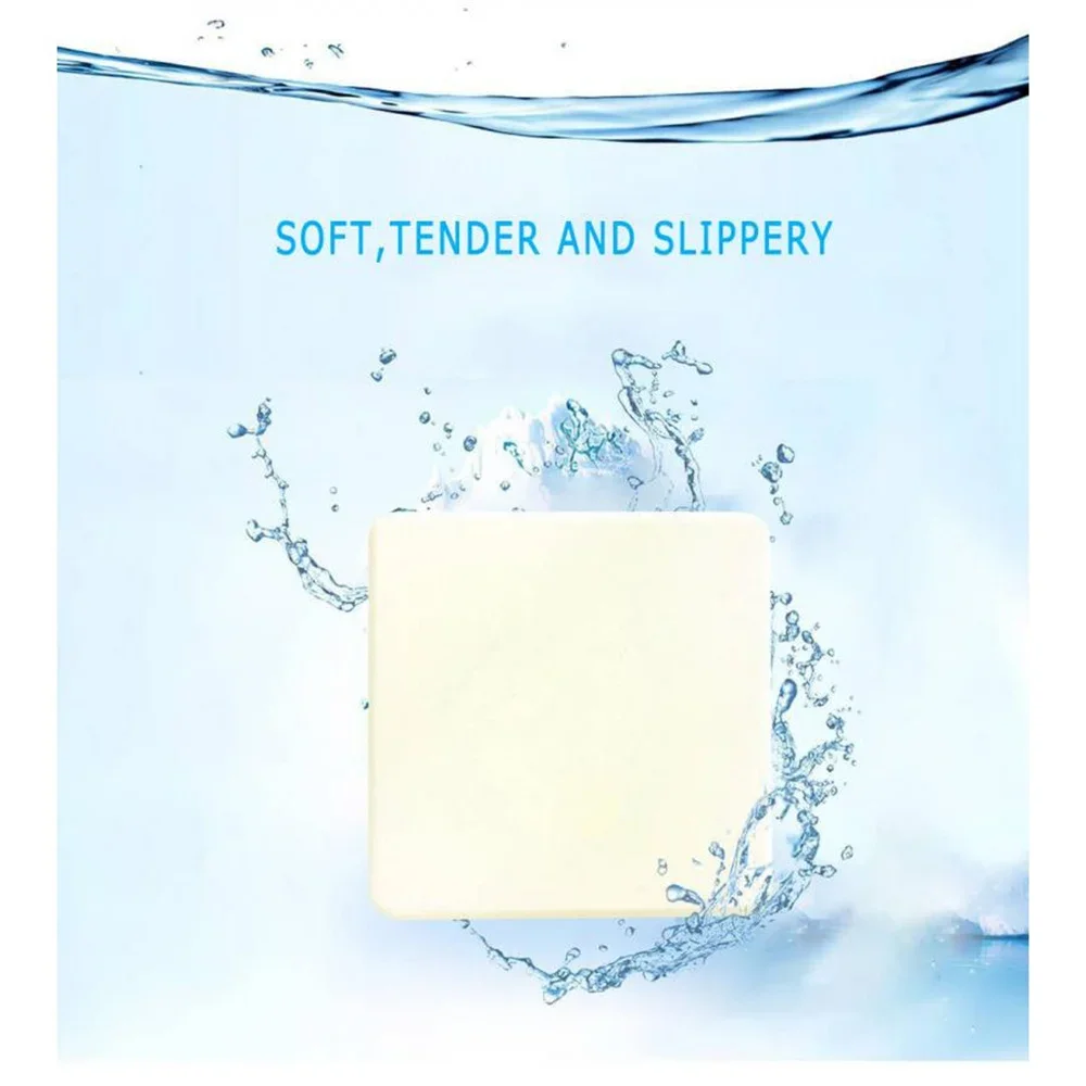 Tender And Beautiful White Refined Oil Soap Wash Out Delicate Skin Smooth Sea Salt Soap Manual Tender And Moist Goat Milk Soap