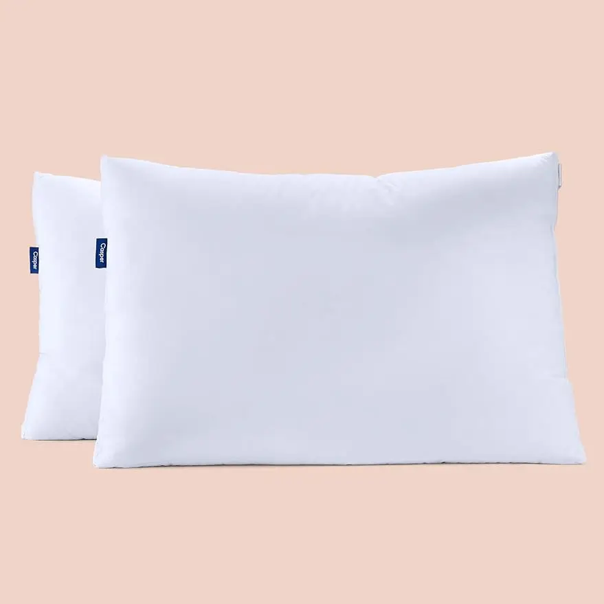 

Casper Sleep Down Pillow for Sleeping, King, White, Two Pack