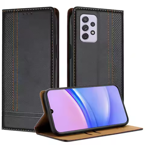 Magnetic Flip Case for Samsung Galaxy A52 A32 A22 A12 A51 A71 A41 A31 A21S A11 A70 A50 A40 A30S Cases Leather Wallet Phone Cover