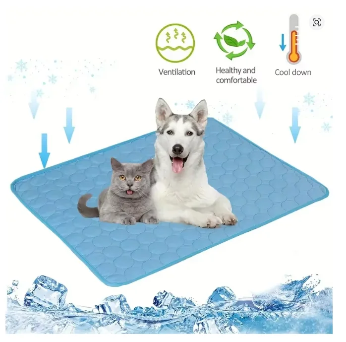 Dog Cooling Mat Summer Pet Cold Bed Extra Large For Small Big Dogs Pet Accessories Cat Durable Blanket Sofa Cat Ice Pad Blanket