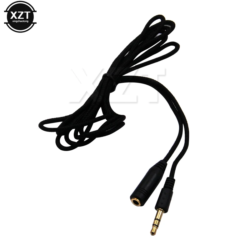 1.5m/3m/5m 3.5mm Jack Female to Male Earphone Headphone Stereo Audio Extension Cable for Speaker Phone Nylon Wire