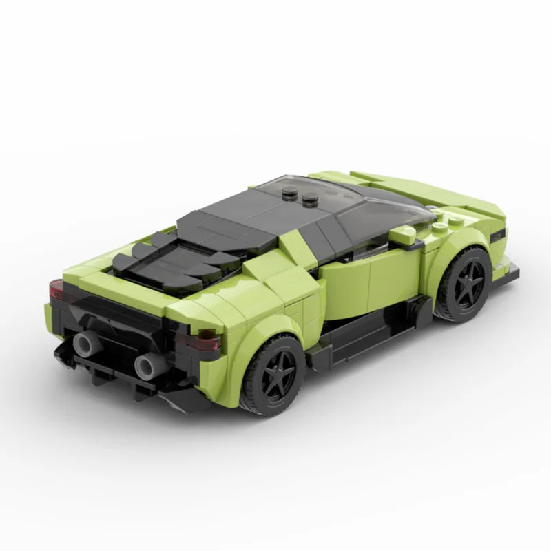 MOC Huracan Speed Champions Super Sports Cars Building Blocks Bricks Set Kids Toys Gifts For Boys And Girls