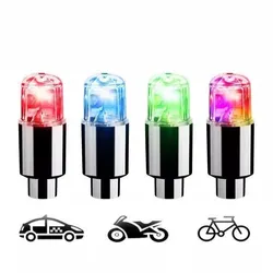 Car Hot Wheels Dual Sense Valve Tire Light EBay Amazon Wheel Hub Decoration Dazzling Light Blue Red Green Color