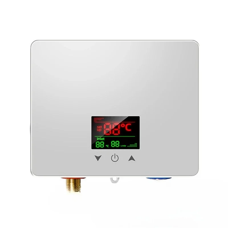 Quick heating small constant temperature, water storage shower with frequency conversion
