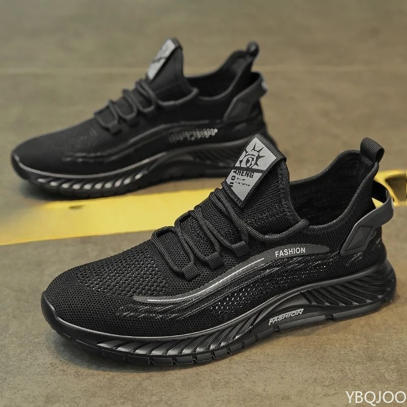 여름 새로운 캐주얼 편안한 운동화 남성 가볍고 통기성 메쉬 신발 세련된 다목적 남성 신발