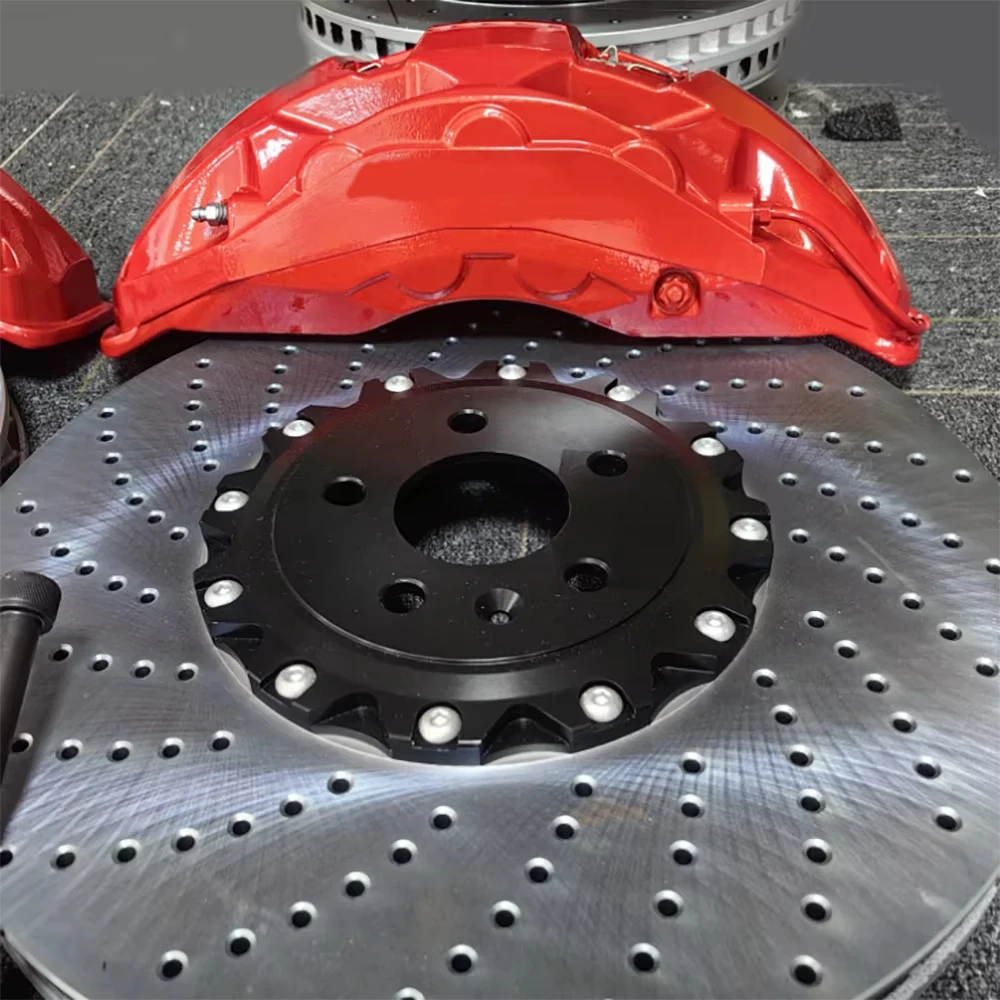10 Pot 10 Piston Big Brake Kit 420mm/4 Piston Brake 4 Pot 400 mm for audi A8 Brakes for A5  A6 A8 Series